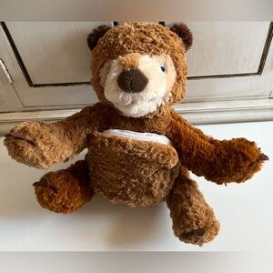 10" Eric Carle Zoobies Brown Bear “What do you see”Plush Story Book Stuffed Toy